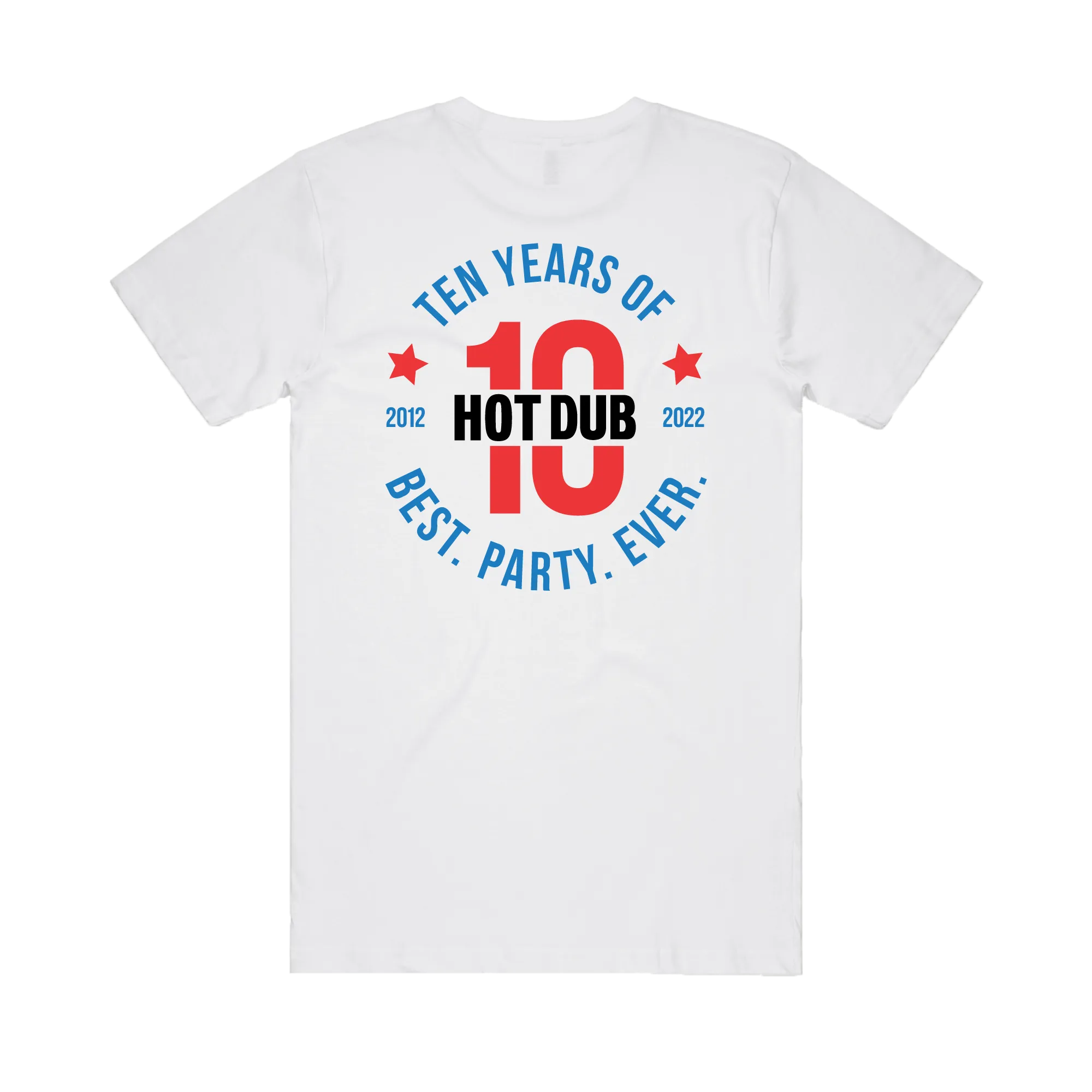 10 Years / White T-Shirt