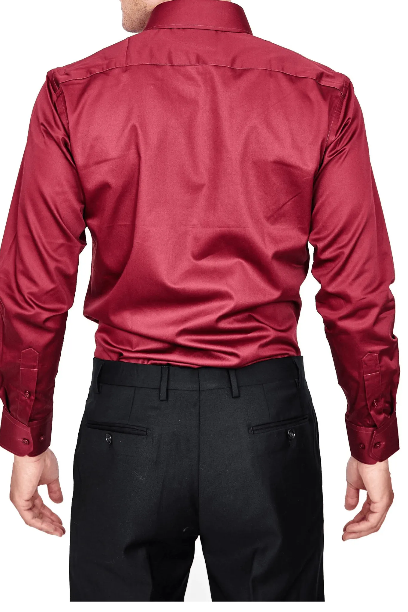 100% Cotton Burgundy Shirt