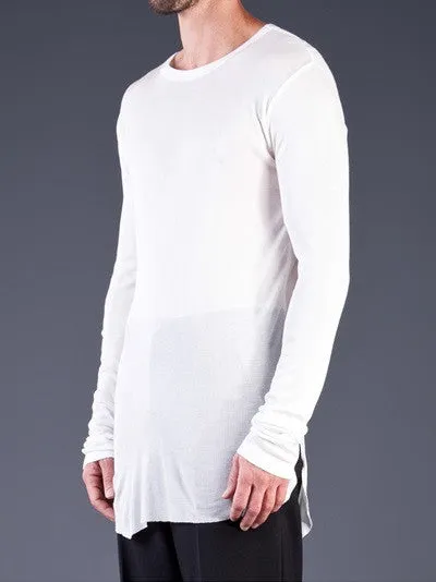 2009 Fine Cotton 'Aura' Sweater with Raw Hems