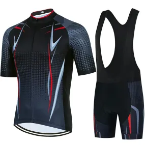 2023 Road Bike Jersey Set Men's Cycling Clothing Summer MTB Team Clothes Short Sleeve Uniform Triathlon Skinsuit Ropa De Hombre