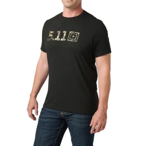 5.11 Tactical Men's Woodland Camo Fill Graphic T-Shirt