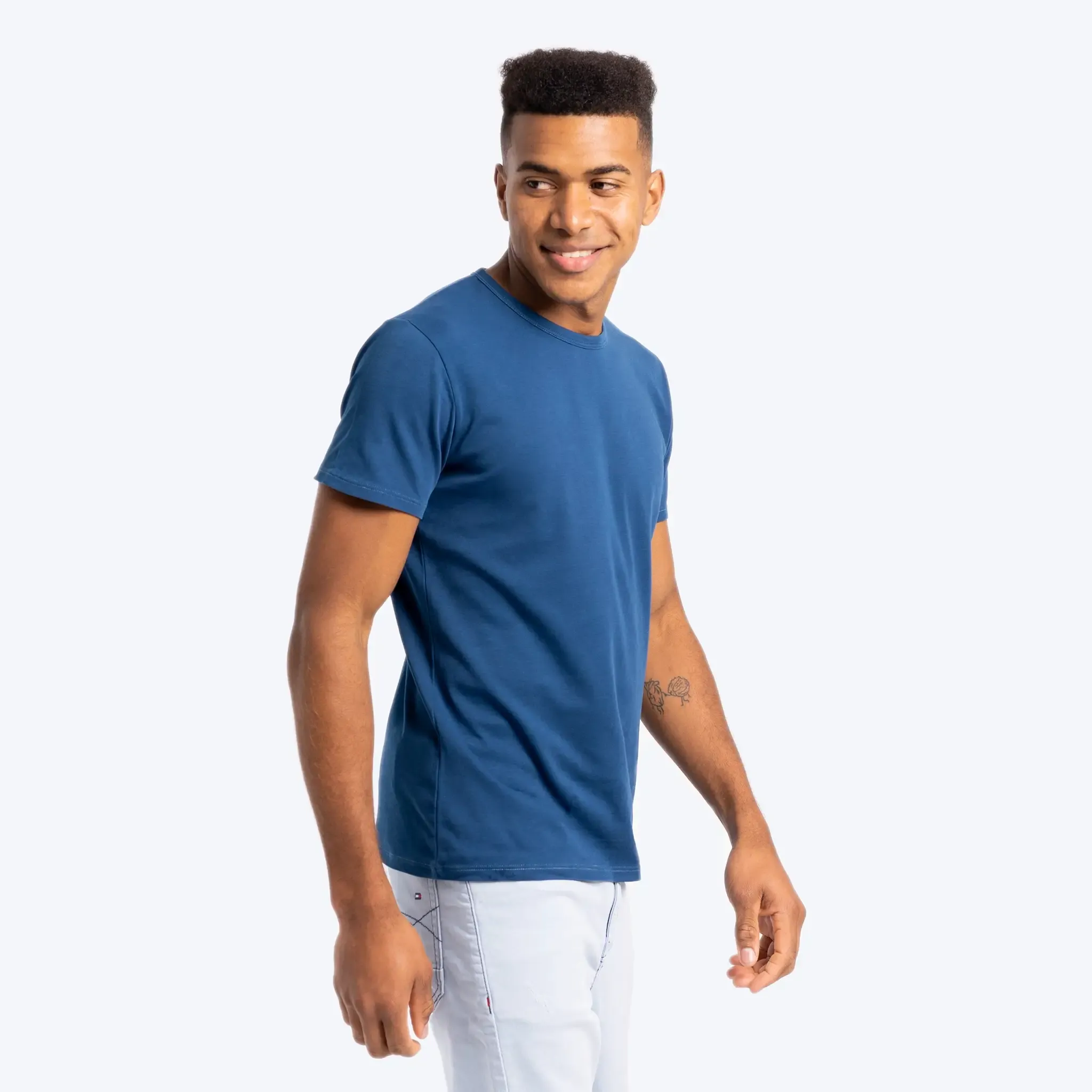 6 Pack - Men's Organic Pima Cotton T-Shirts