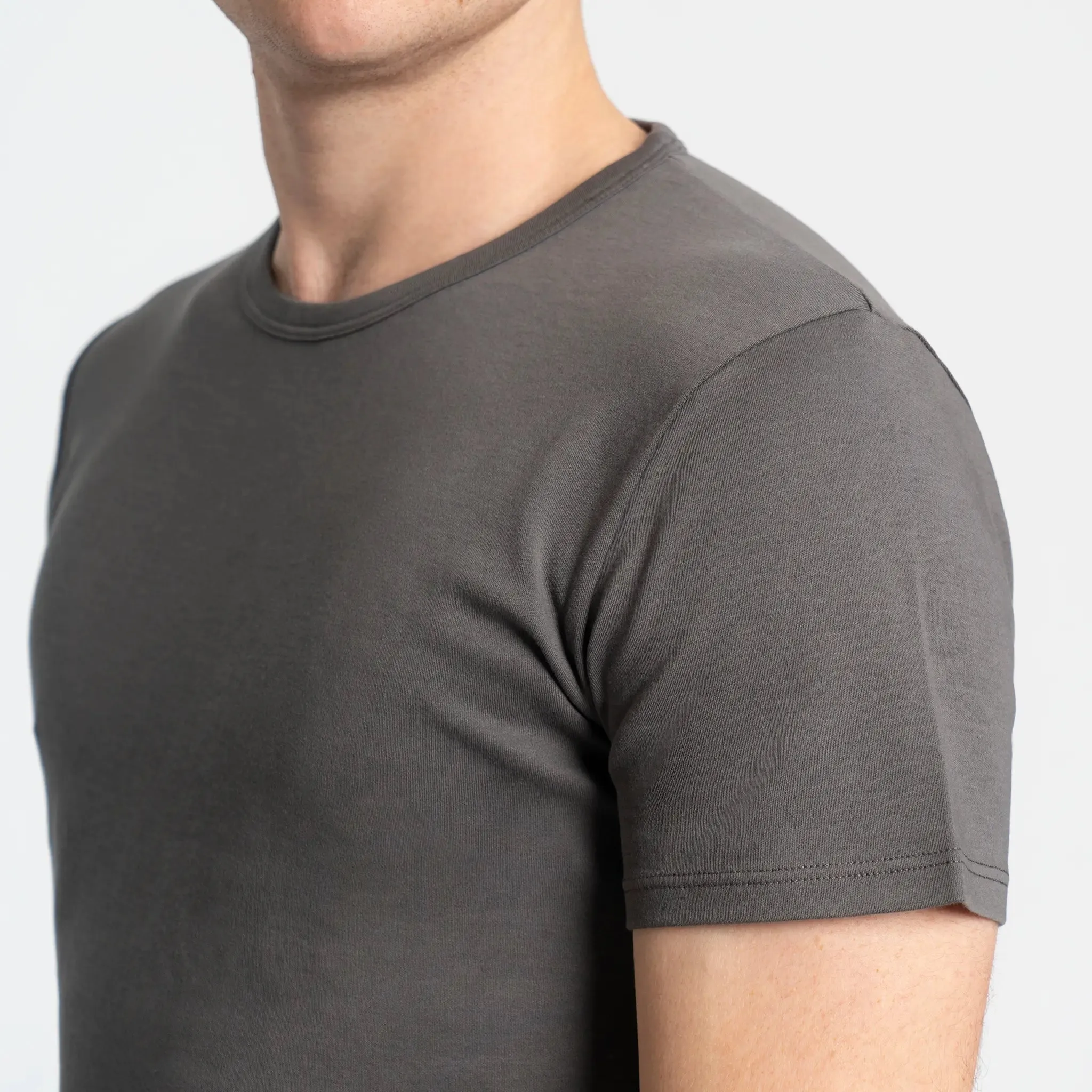 6 Pack - Men's Organic Pima Cotton T-Shirts