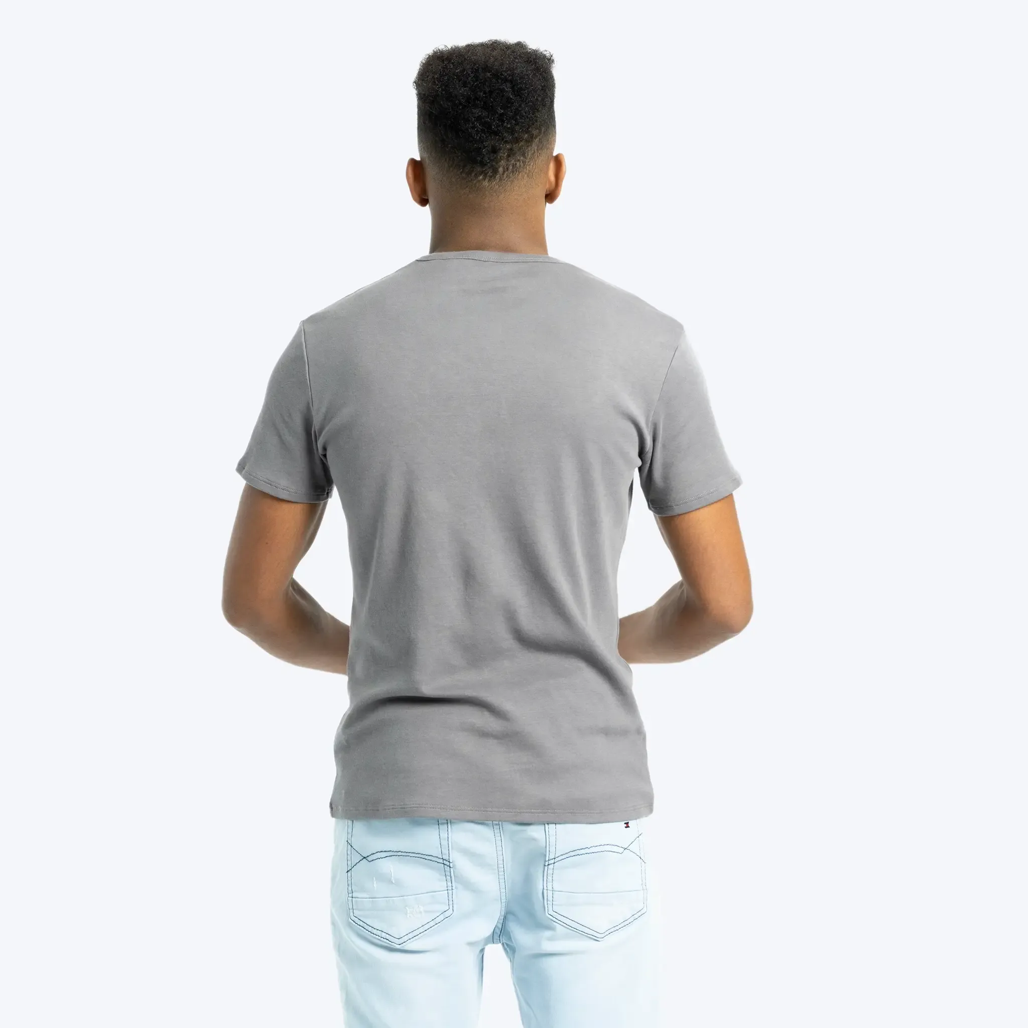 6 Pack - Men's Organic Pima Cotton T-Shirts