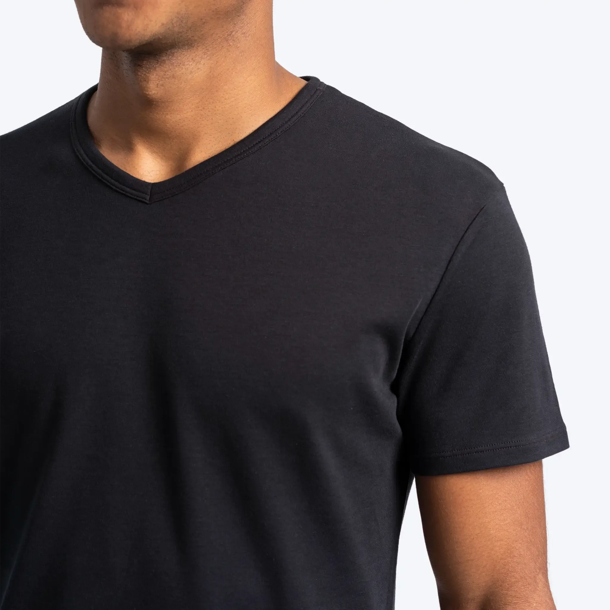 6 Pack - Men's Organic Pima Cotton T-Shirts