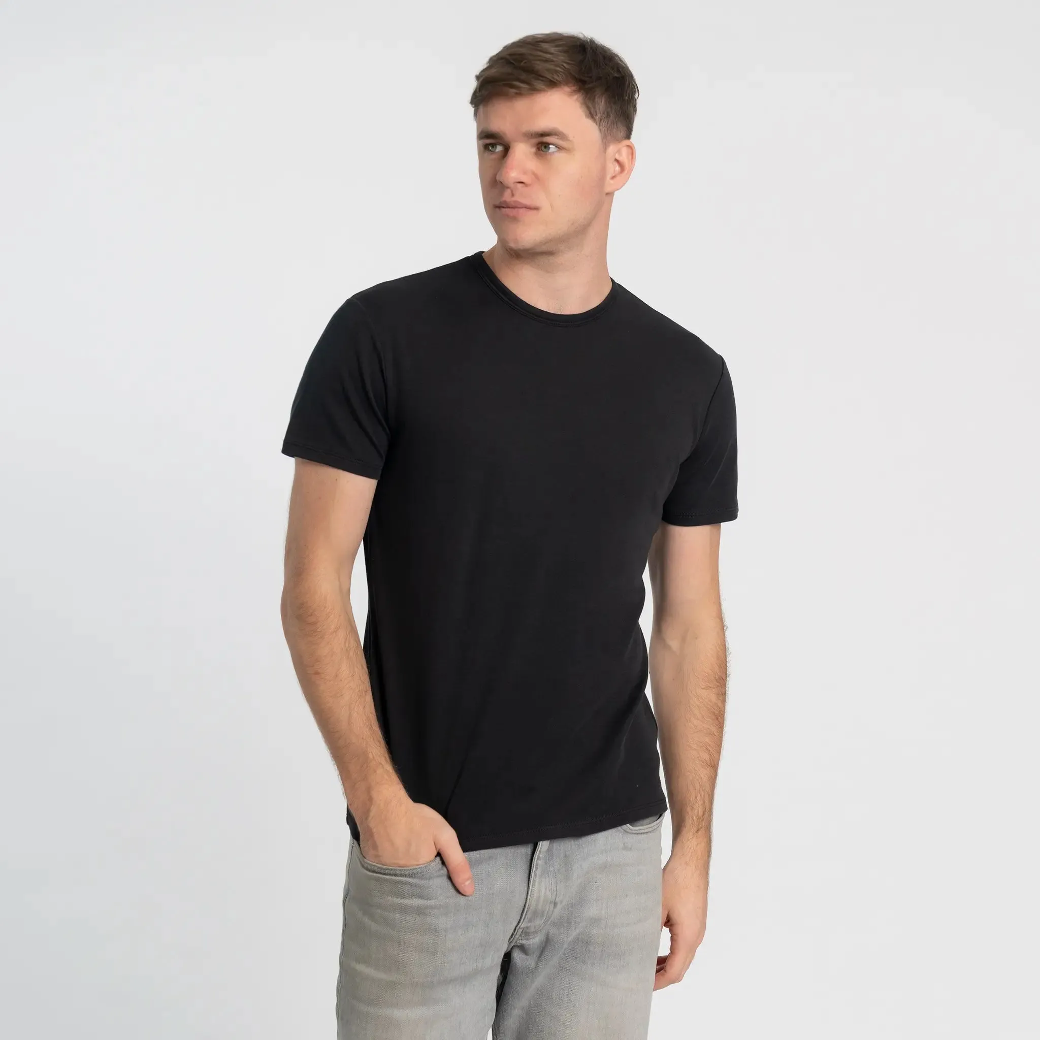 6 Pack - Men's Organic Pima Cotton T-Shirts