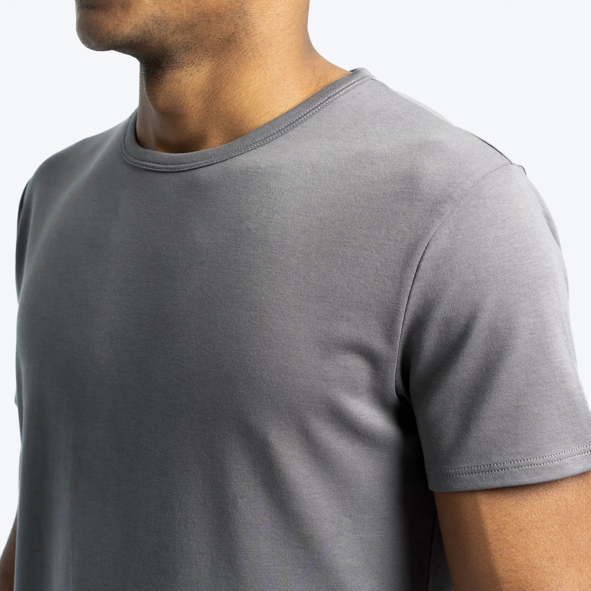 6 Pack - Men's Organic Pima Cotton T-Shirts