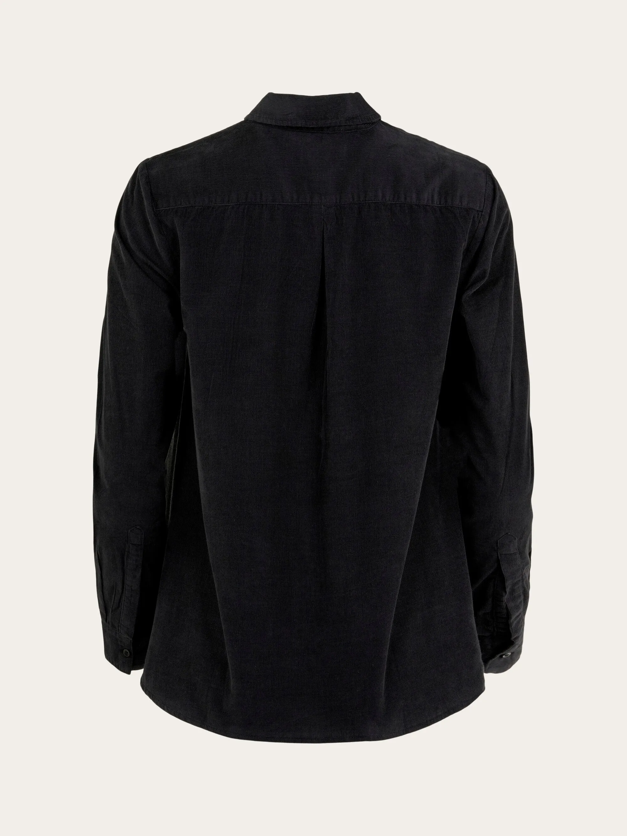 A-shape Corduroy shirt - Black Jet