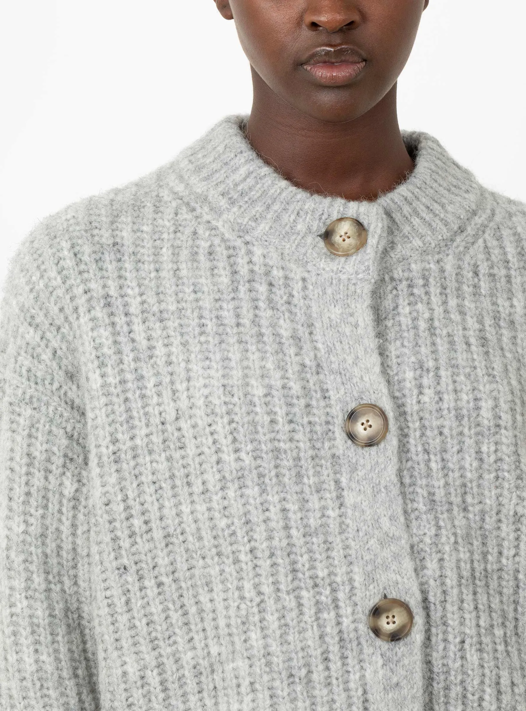 Adyka Cardigan Light Grey