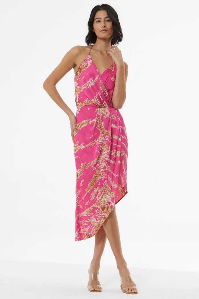 Andrea Draped Slip Dress // Flamenco Savannah ~ NO RETURNS