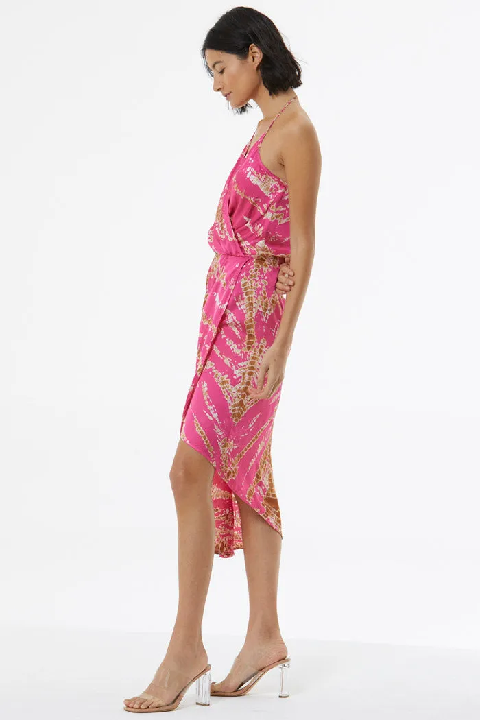 Andrea Draped Slip Dress // Flamenco Savannah ~ NO RETURNS