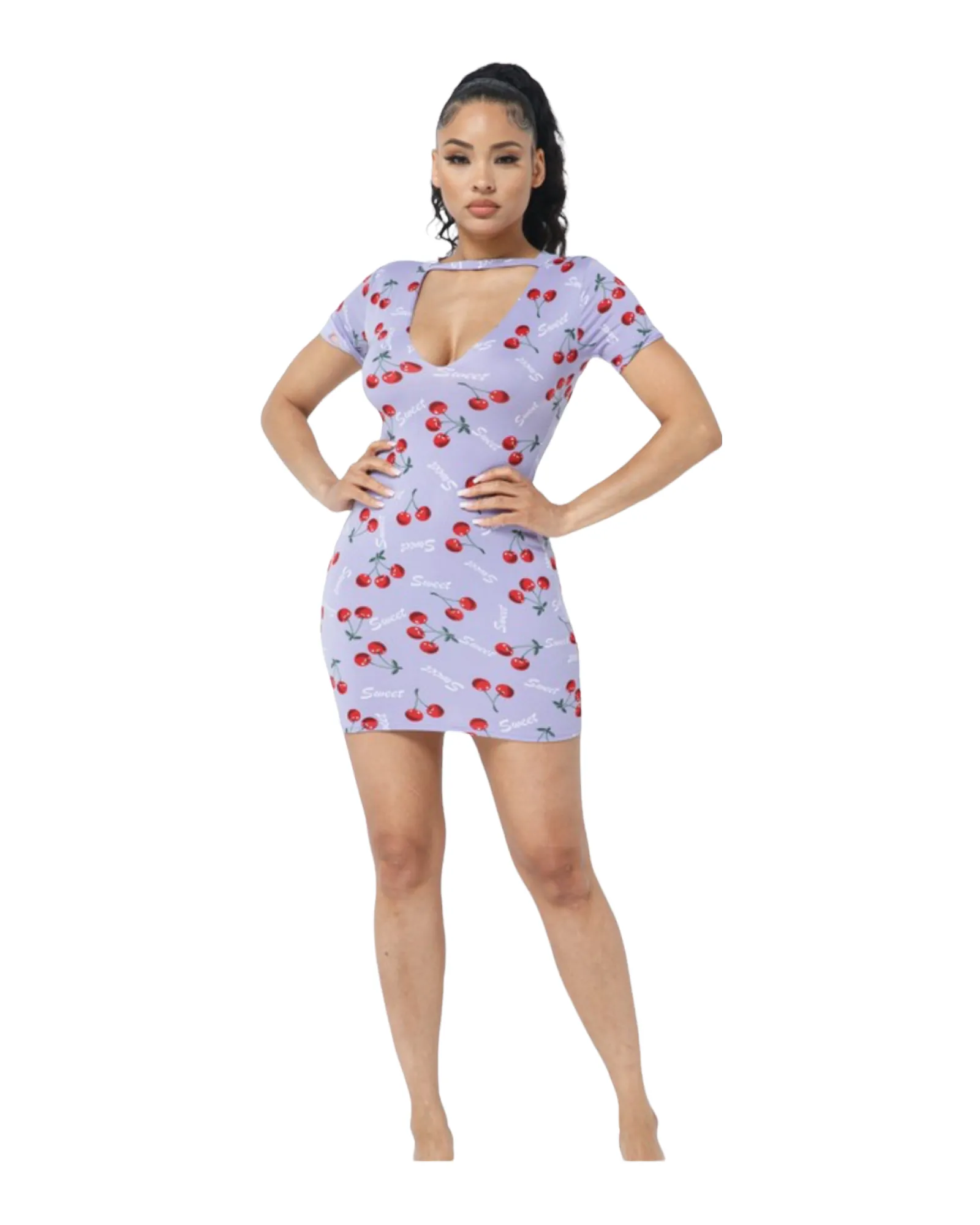 Ariees Cherry Mini Dress