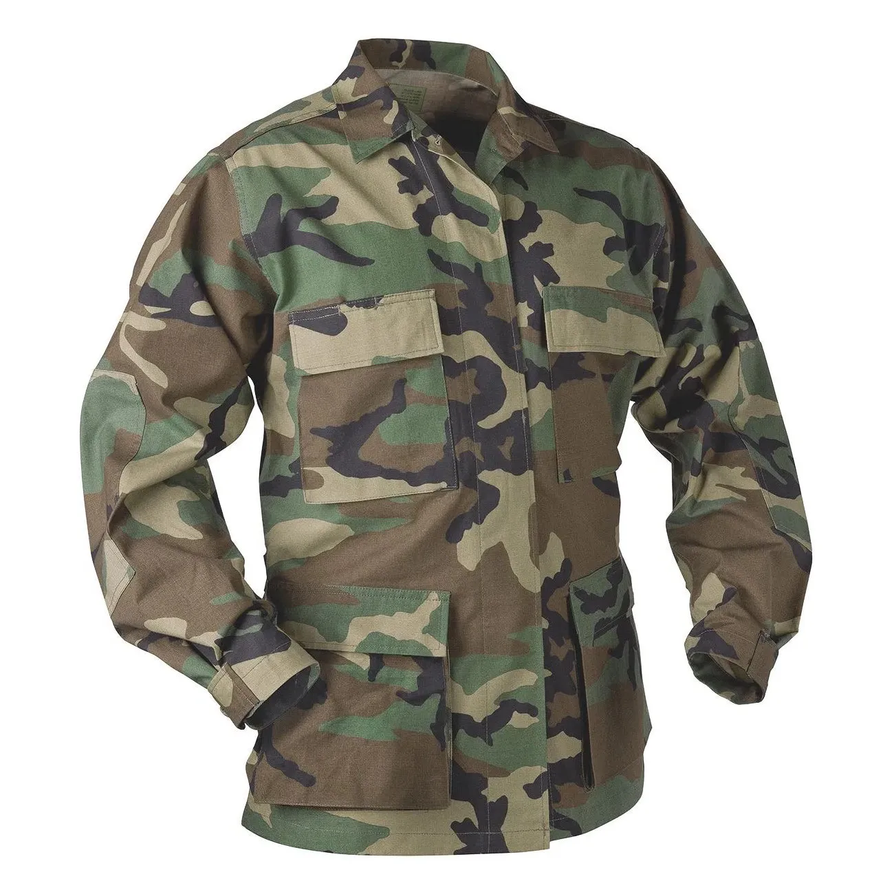 AS-IS BDU Woodland Camo Coat