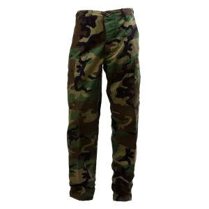 AS-IS BDU Woodland Camo Trousers