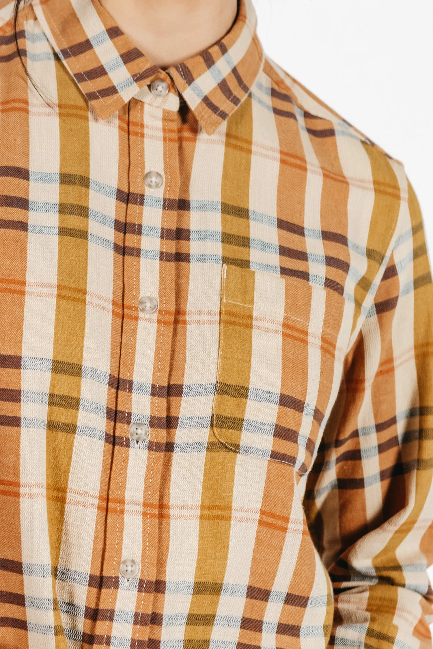 Ash Slim Shirt / Heceta Plaid