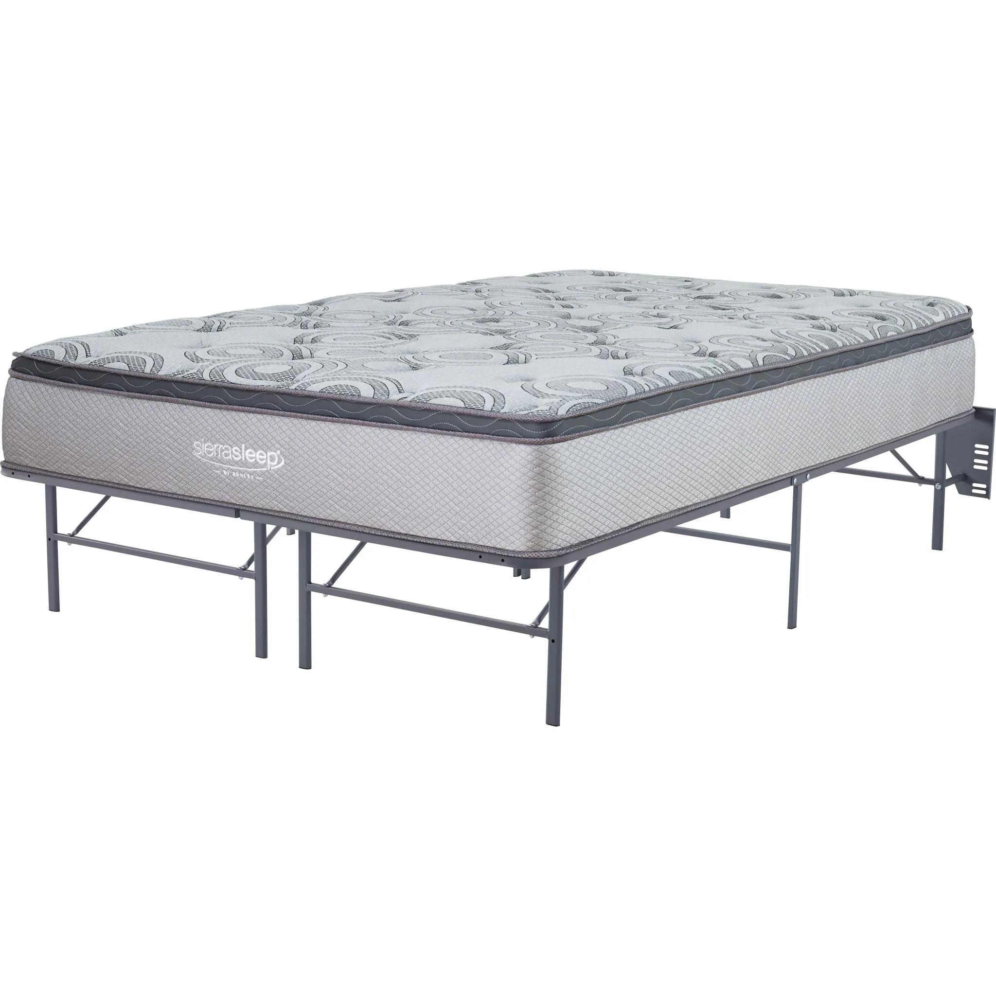 Ashley Sleep Augusta Euro Top Innerspring 12 inch Mattress In A Box