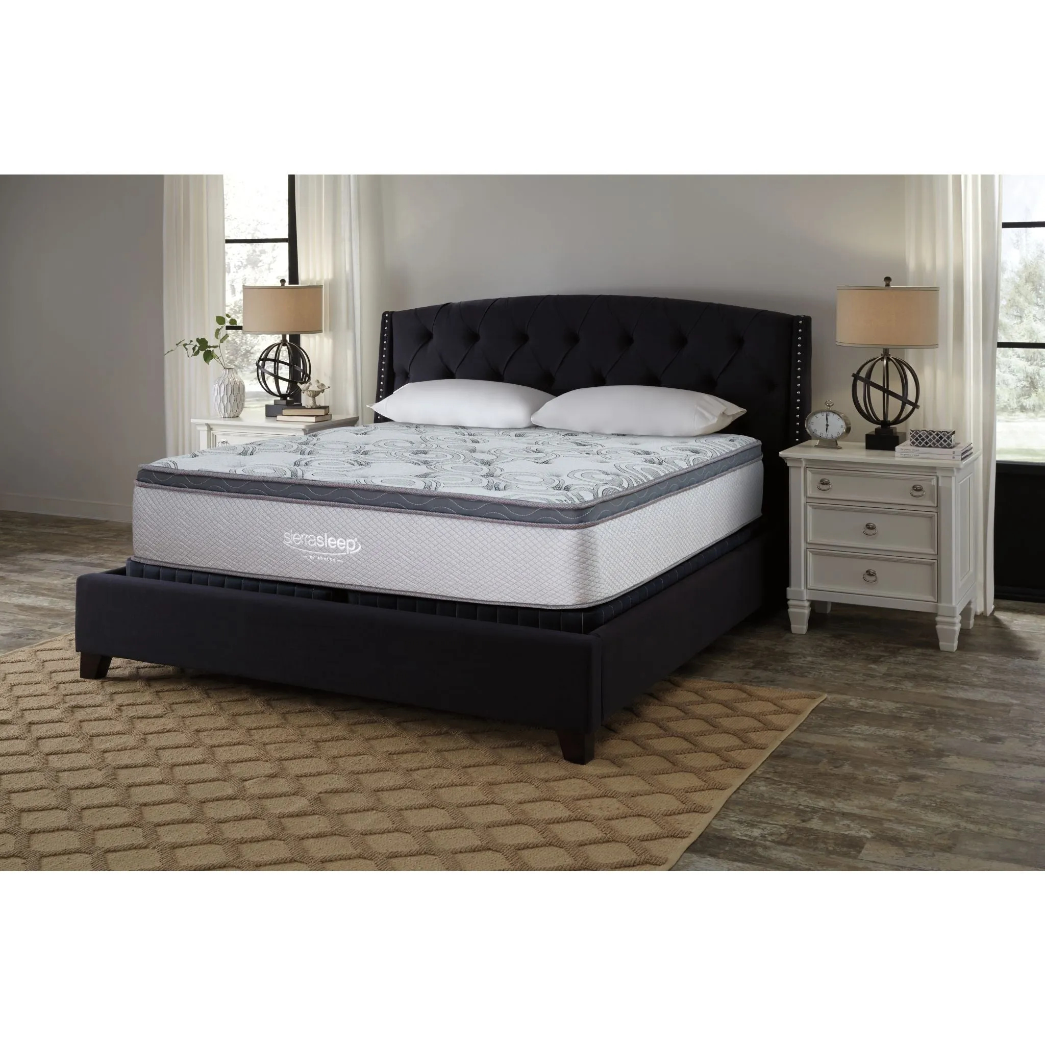 Ashley Sleep Augusta Euro Top Innerspring 12 inch Mattress In A Box