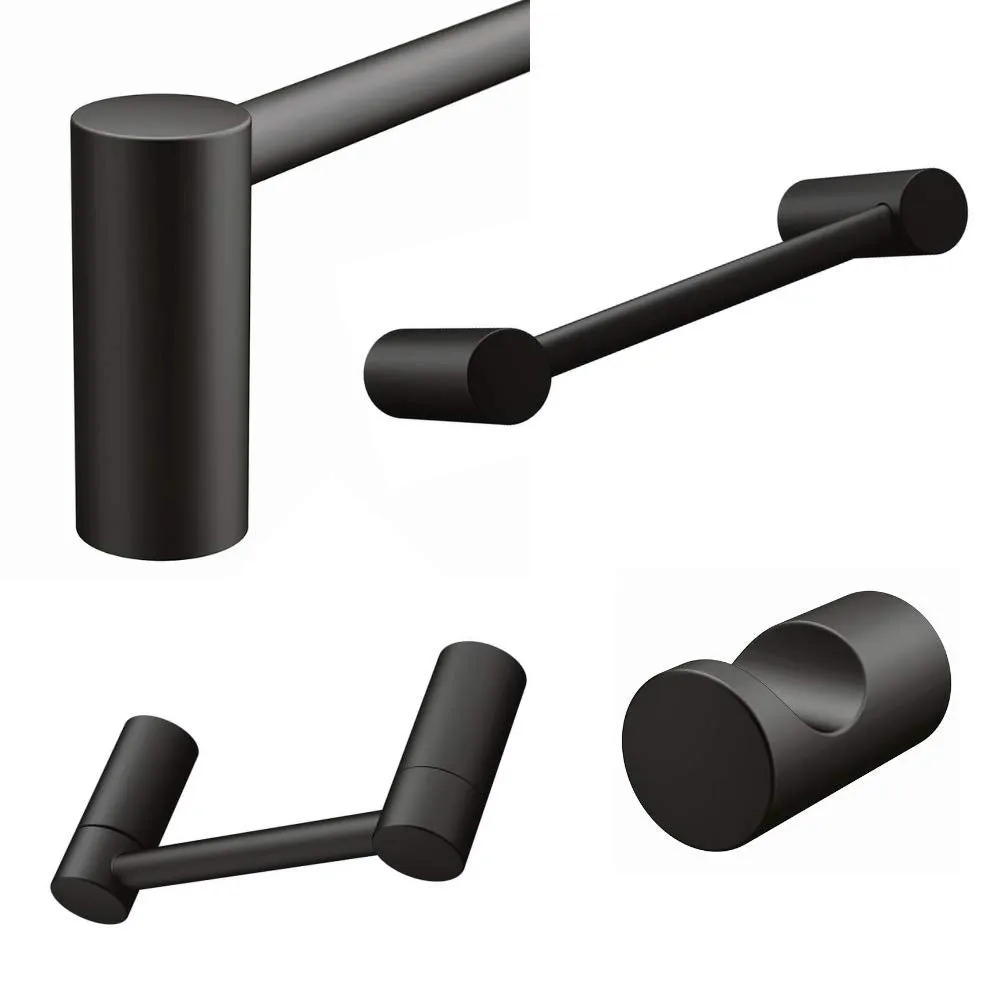 Aviano Collection - Elegant Design 4-Piece Bathroom Hardware Accessory Set Includes 24"