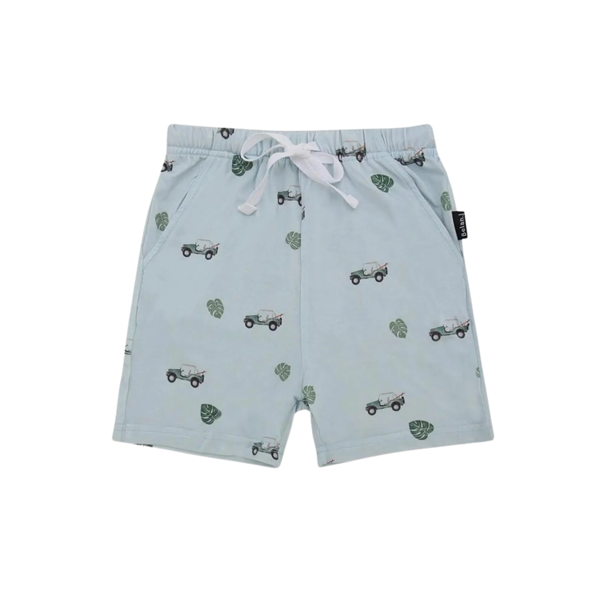 BELAN J Everyday Shorts - Green Jeep