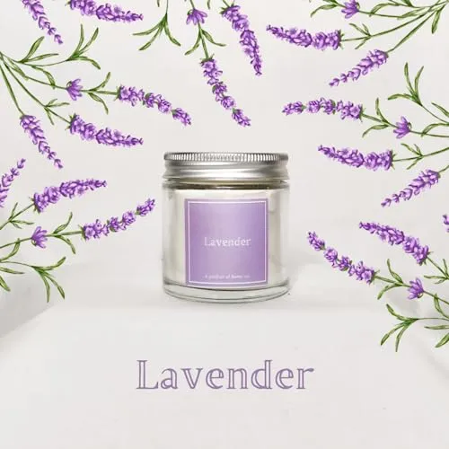 Better co Scented Soy Wax Amber Jar Candle Organic Luxury Aroma Burning Time Upto 20 Hours. Combo Pack of 3. Nutmeg   Coco BlackBerry and Lavender