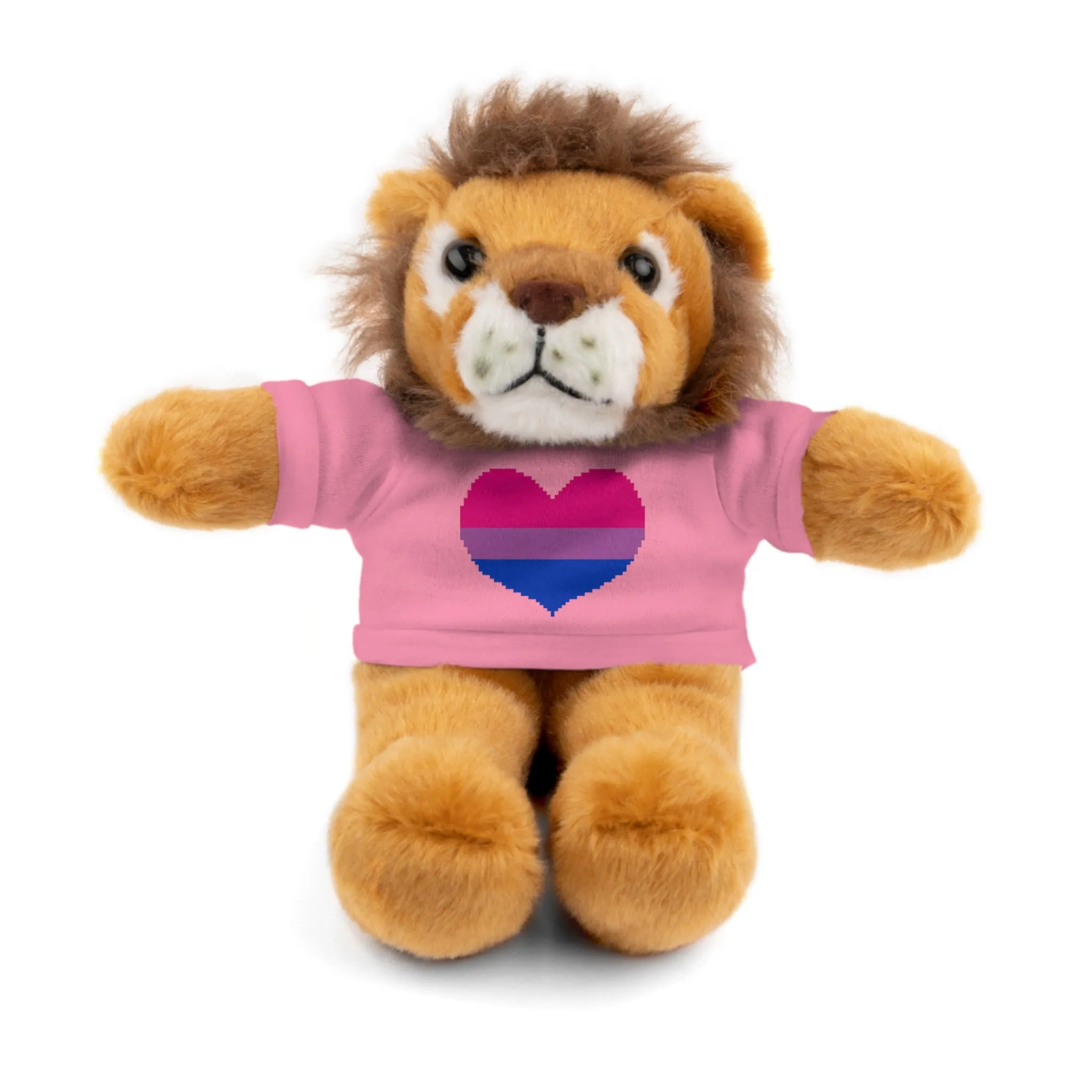 Bisexual Heart Stuffed Animals