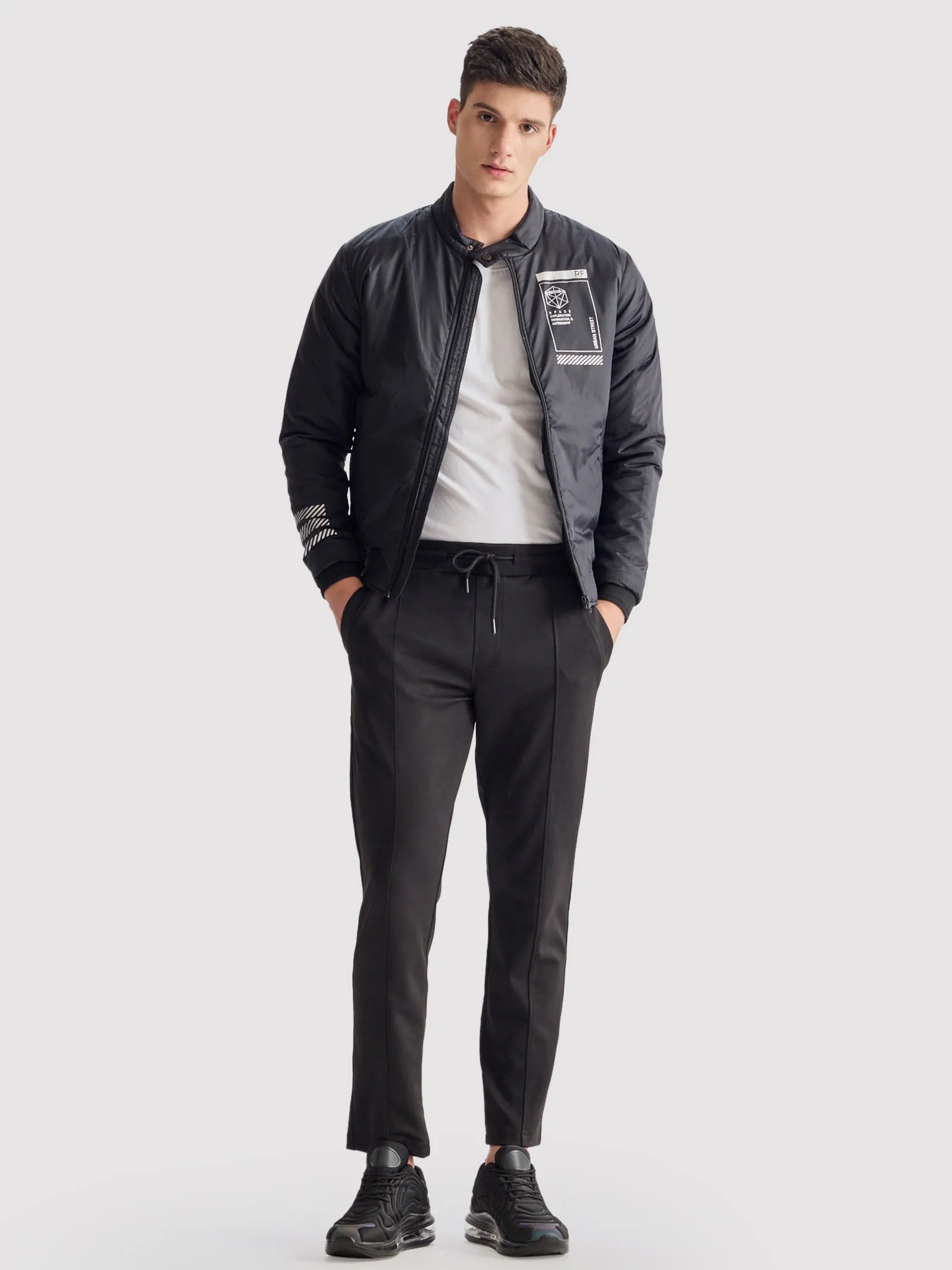 Black 4-Way Stretch Travel Pant