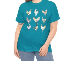 Boho Chickens | Cotton Tee