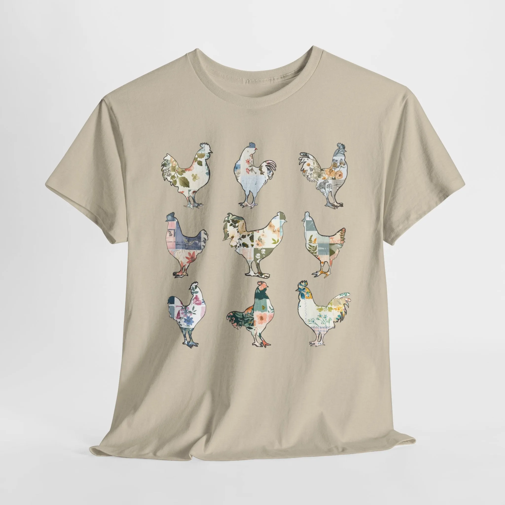 Boho Chickens | Cotton Tee