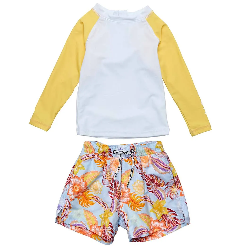 Boho Tropical|  Swimwear UPF50   Baby Set