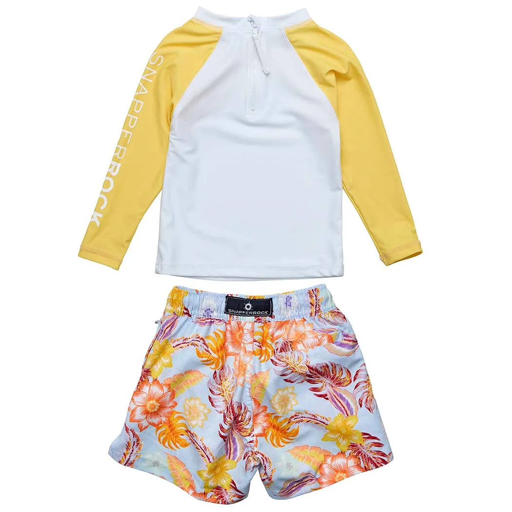 Boho Tropical|  Swimwear UPF50   Baby Set