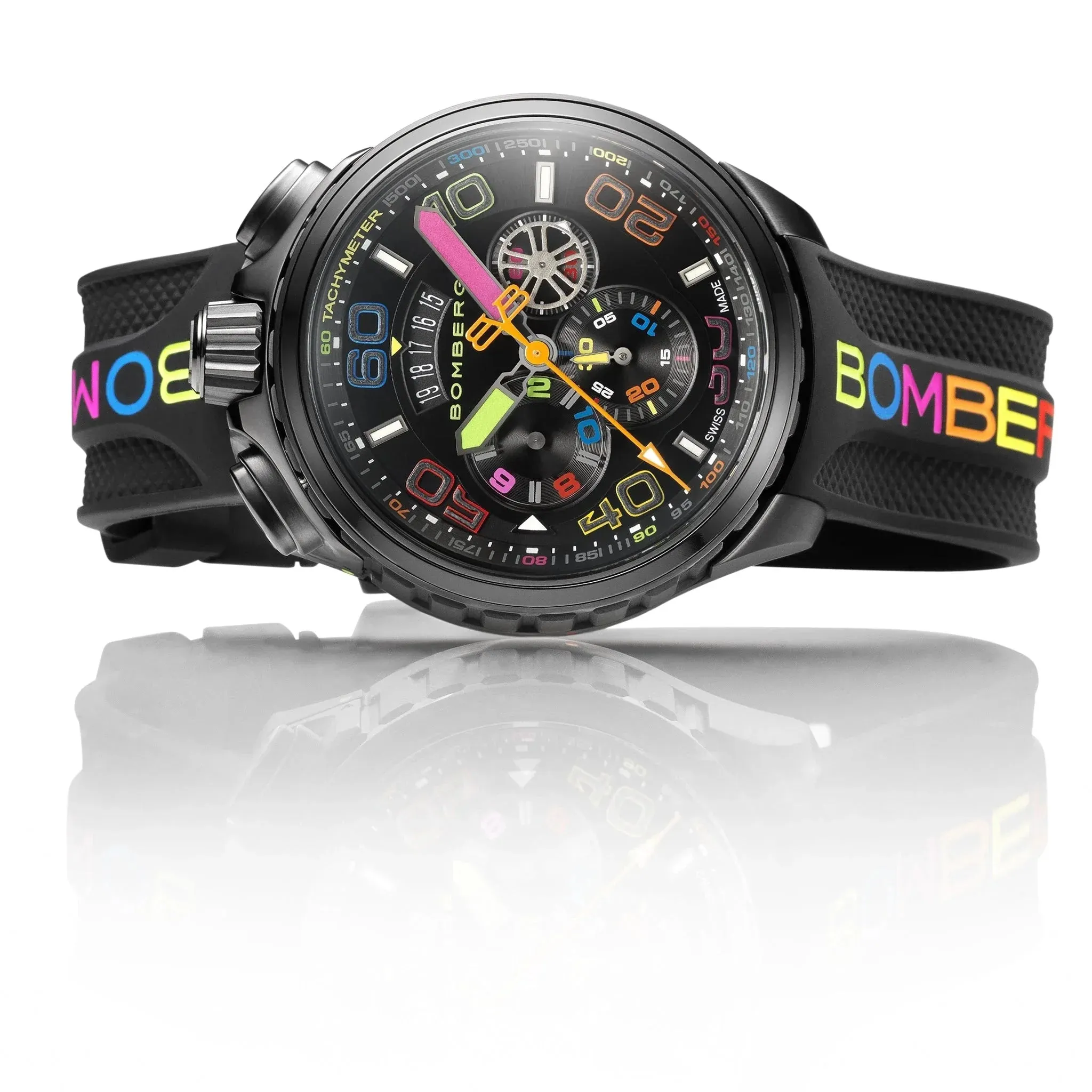 Bomberg Chroma Men's Black Watch BS45CHPBA.049-6.12