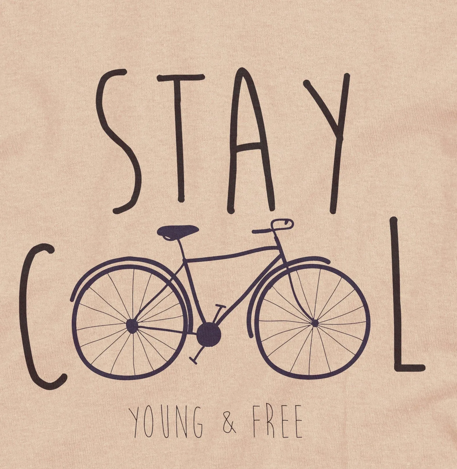 Boys Stay Cool Bicycle Graphic Tee