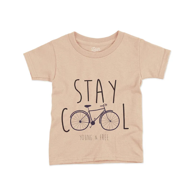 Boys Stay Cool Bicycle Graphic Tee