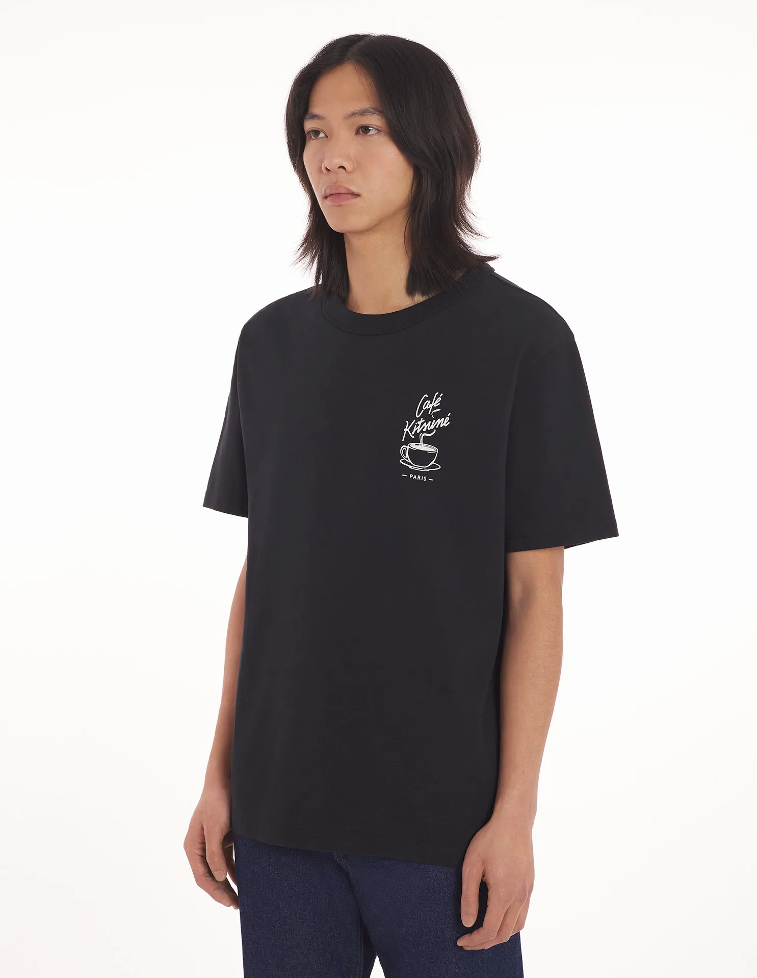 Cafe Kitsune Coffee Cup T-Shirt