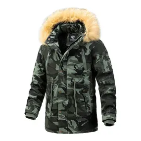 Camouflage Male Parka Jacket (2 colors)