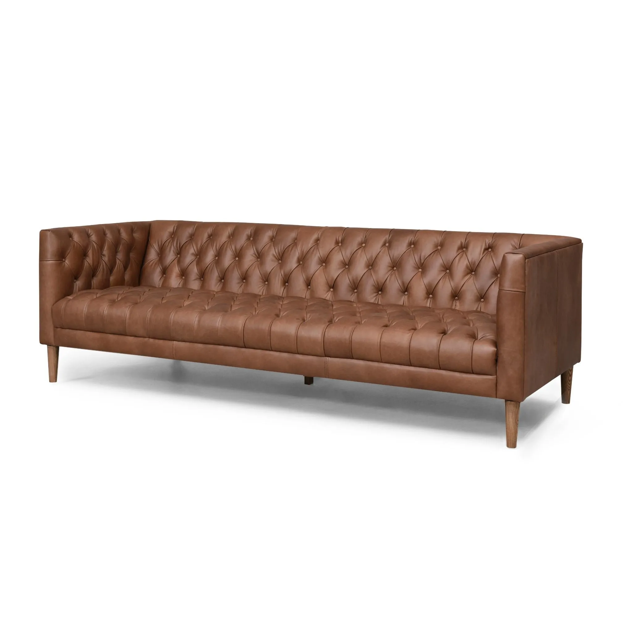 Carnegie Leather Sofa 90"