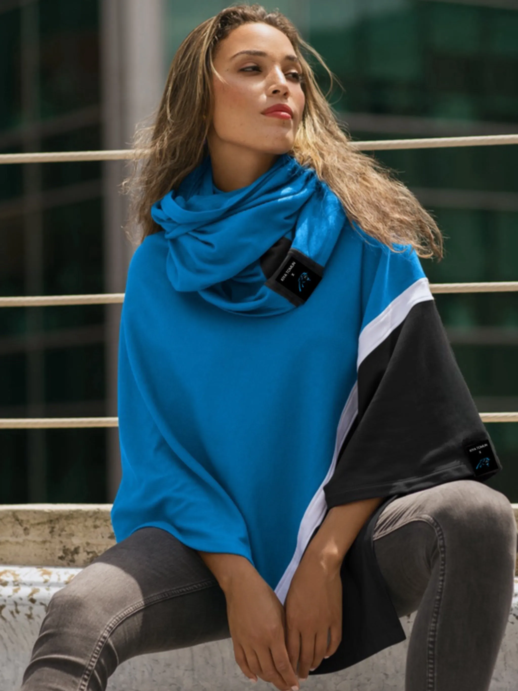 Carolina Panthers Infinity Scarf