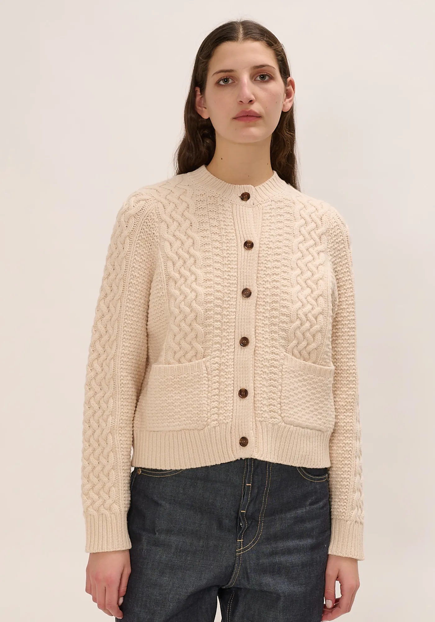 Charlotte Merino Wool Cardigan