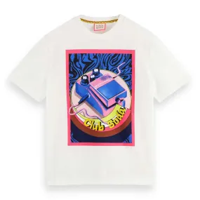 Chest Artwork Club Soda T-Shirt (Off White) - SS1745730001