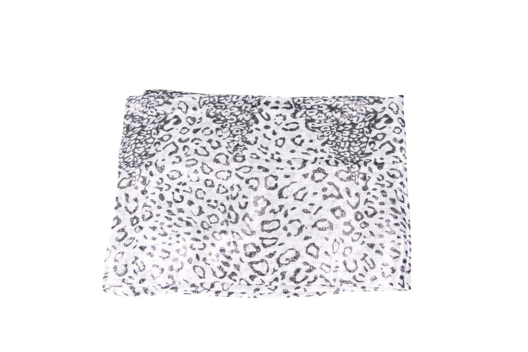 Circle Scarf / Zebra Print / Unisex