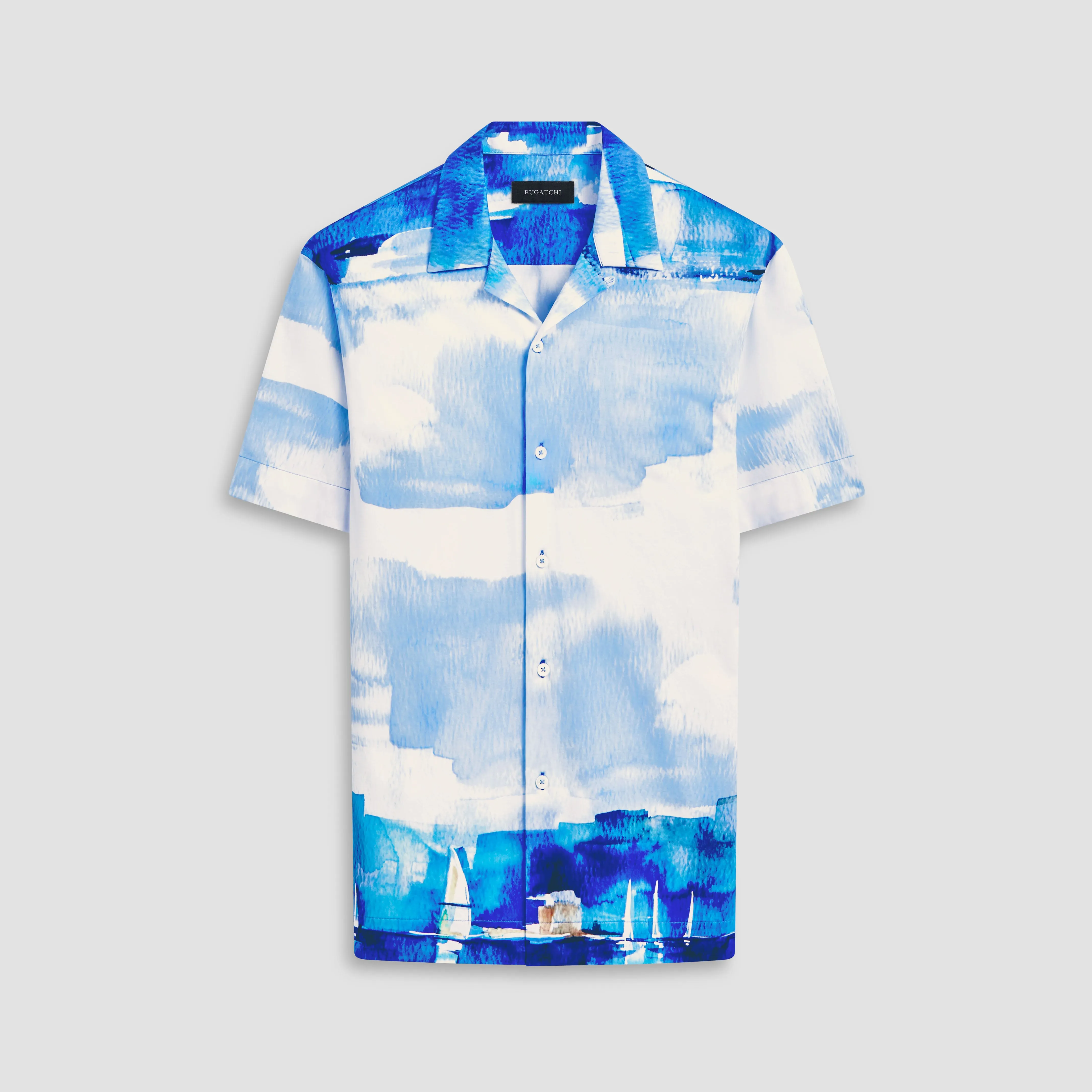 Cole Sailboat OoohCotton Camp Shirt