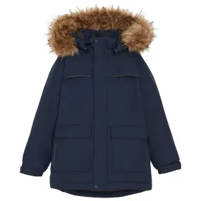 Color Kids Total Eclipse Parka w. Fake Fur