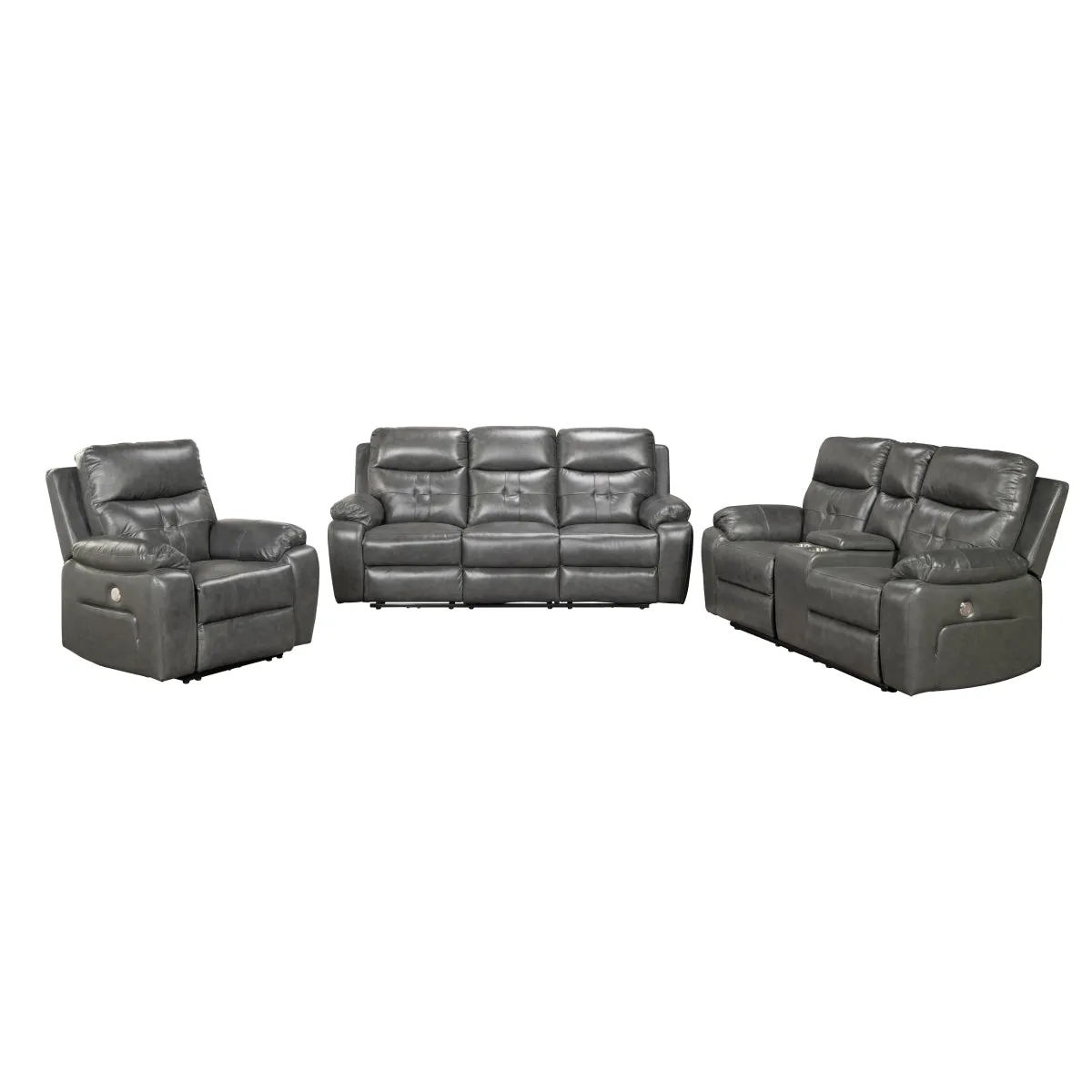 ComfortMaxx Power Reclining Loveseat