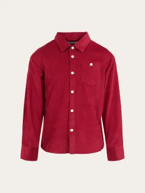 Corduroy shirt - Rhubarb