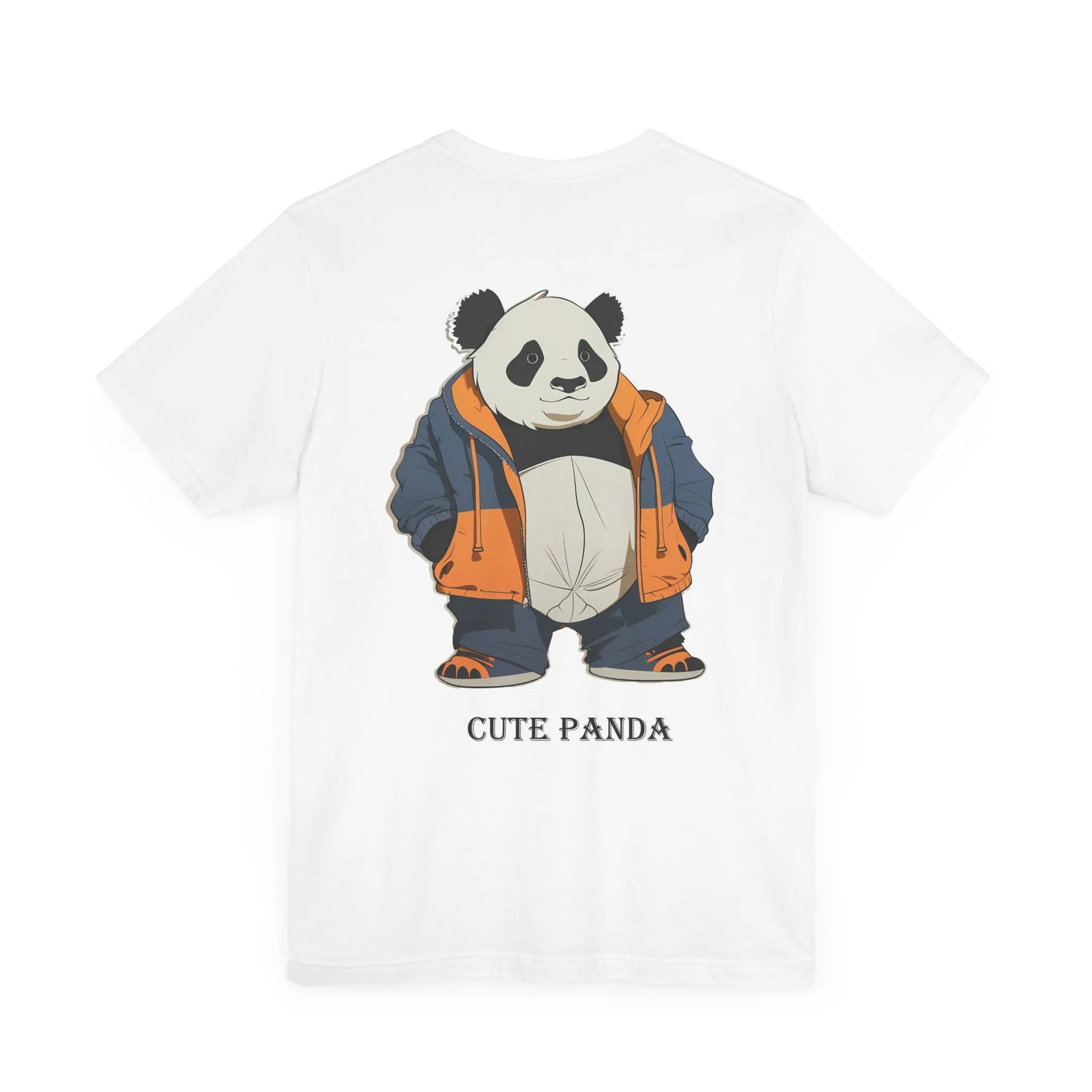 Cute Panda Graphic Unisex Jersey Tee - Perfect for Animal Lovers!