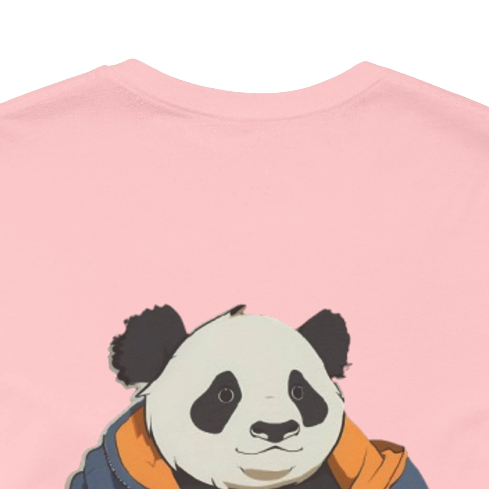 Cute Panda Graphic Unisex Jersey Tee - Perfect for Animal Lovers!