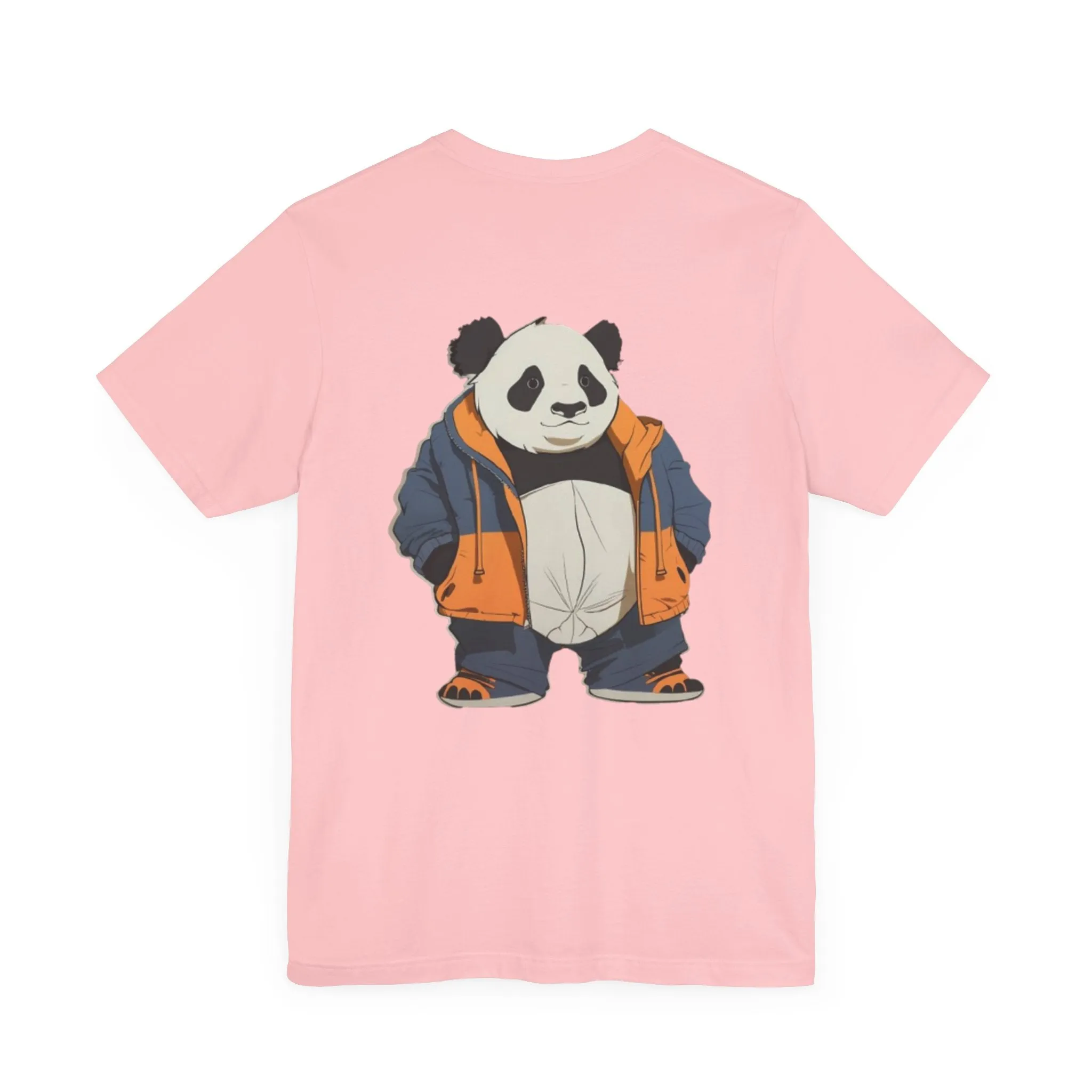 Cute Panda Graphic Unisex Jersey Tee - Perfect for Animal Lovers!