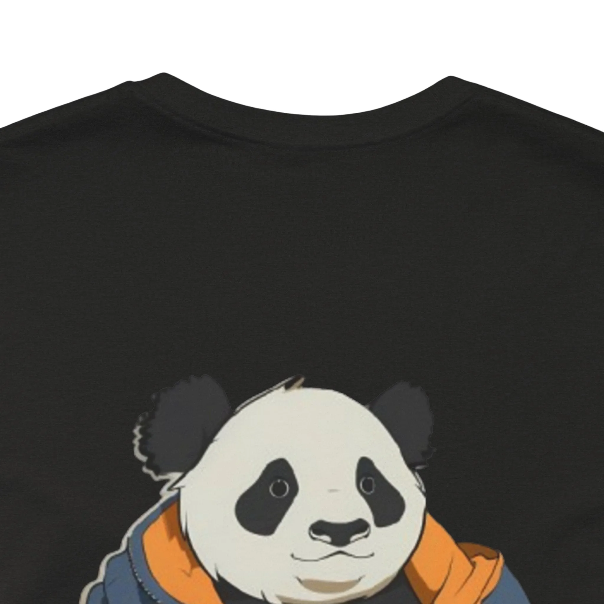 Cute Panda Graphic Unisex Jersey Tee - Perfect for Animal Lovers!