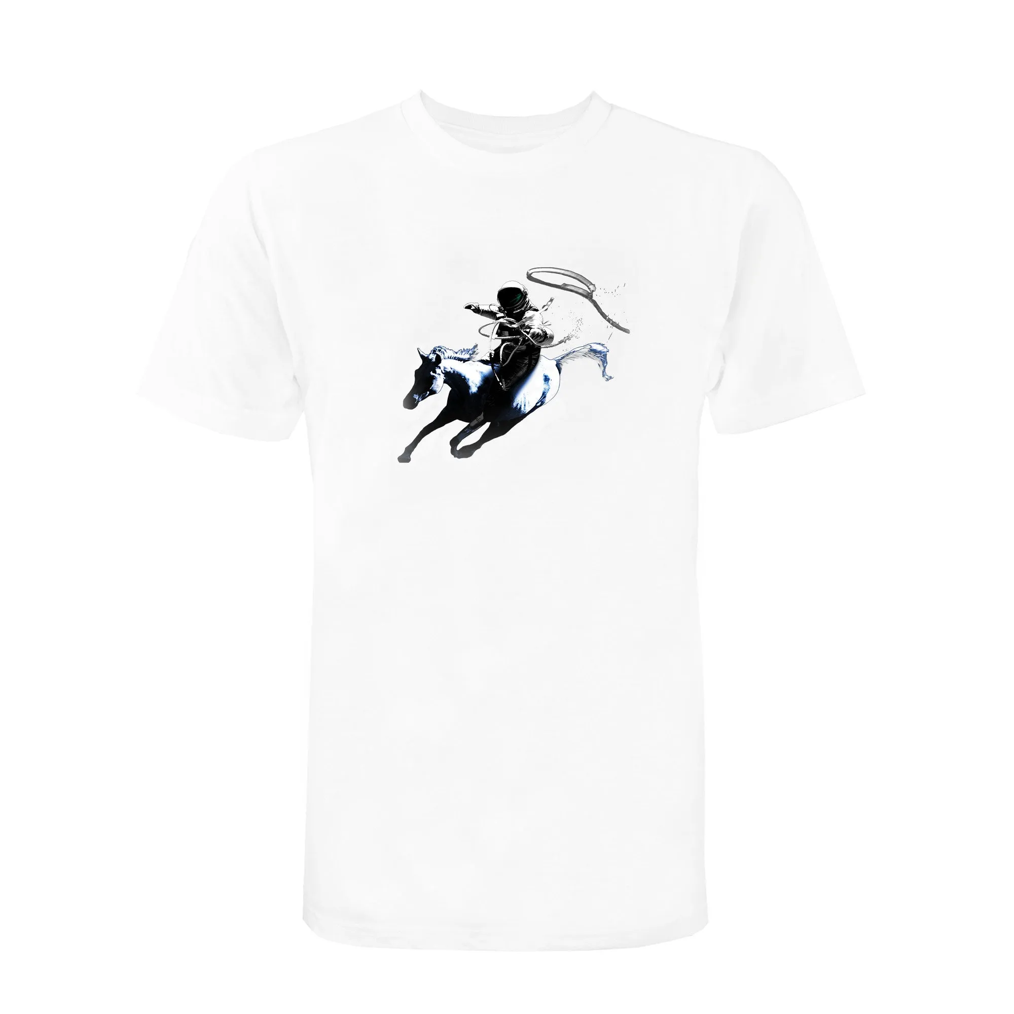 Dalix Space Cowboy Graphic T-Shirt