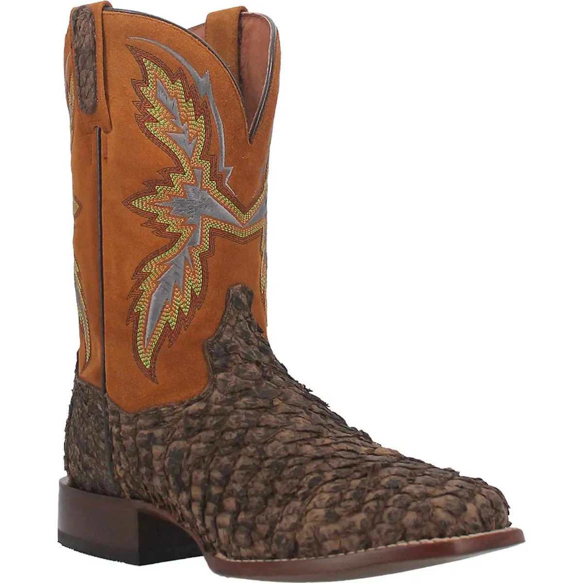 Dan Post Dorsal- Mens Sea Bass Leather Cowboy Boots